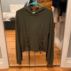 Garage Clothing Cropped Sweatshirt